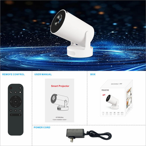 HY300Ultra Portable Projector High-Definition Home Outdoor
