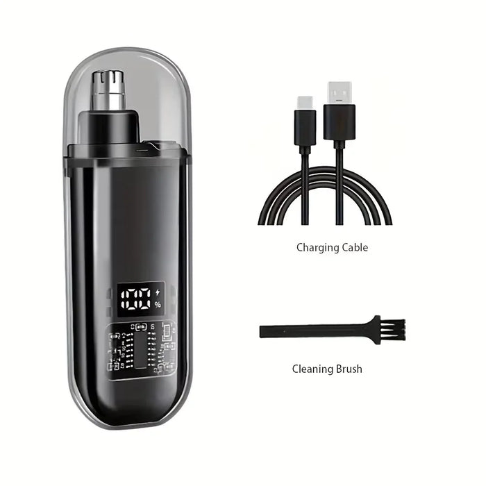 USB Rechargeable Nose & Ear Hair Trimmer for Men