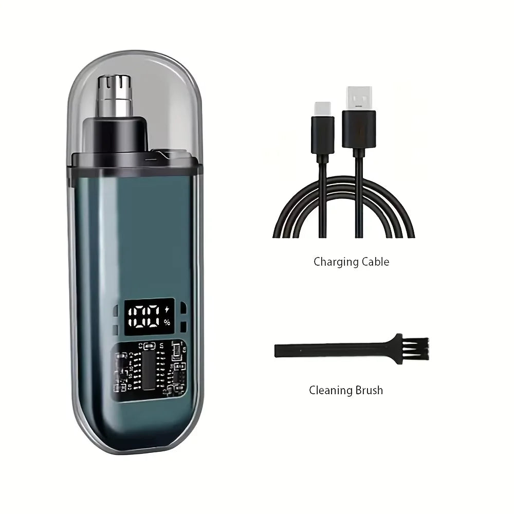 USB Rechargeable Nose & Ear Hair Trimmer for Men